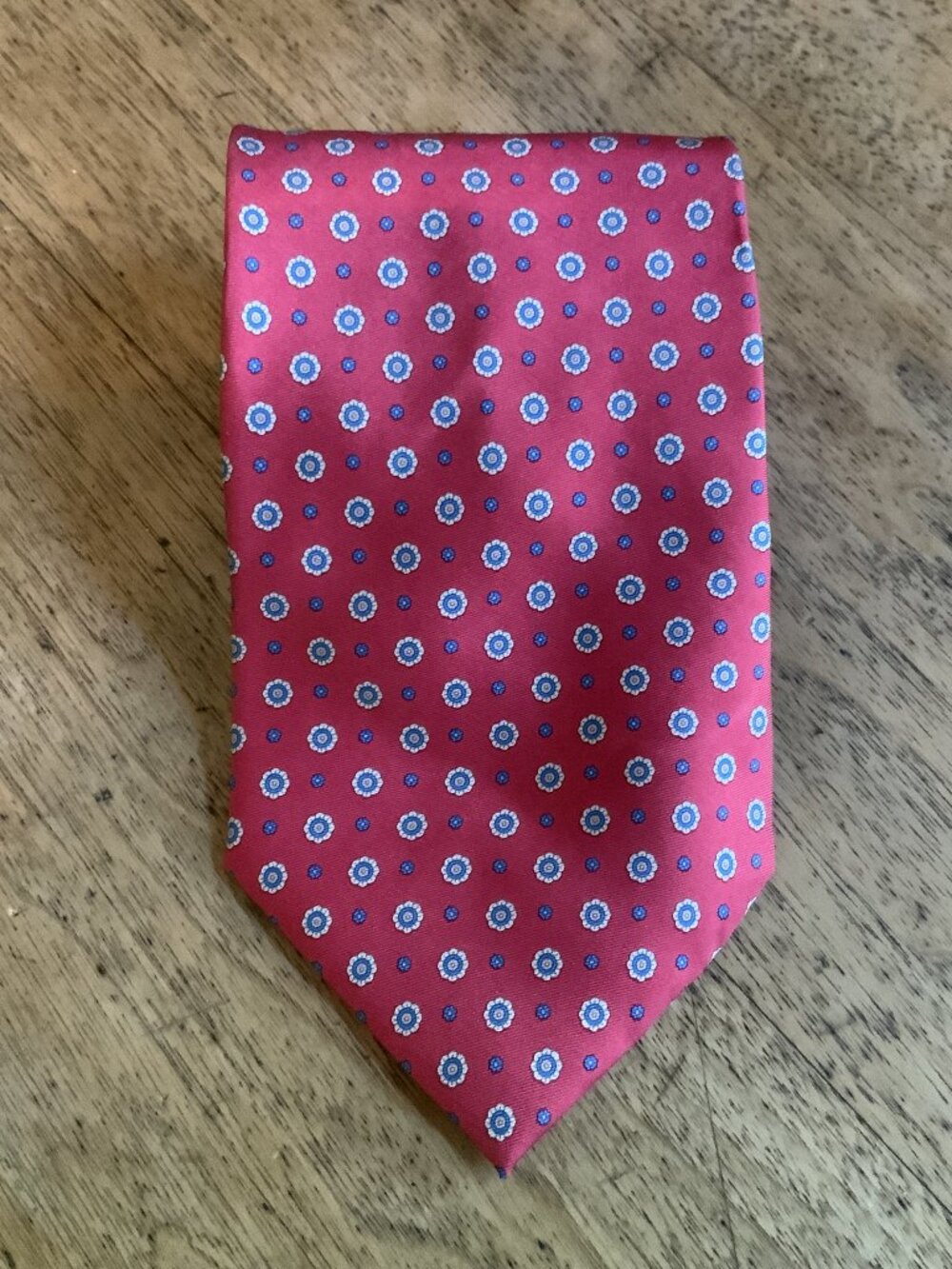 Angelo Bosani Silk Necktie. 56 Inches